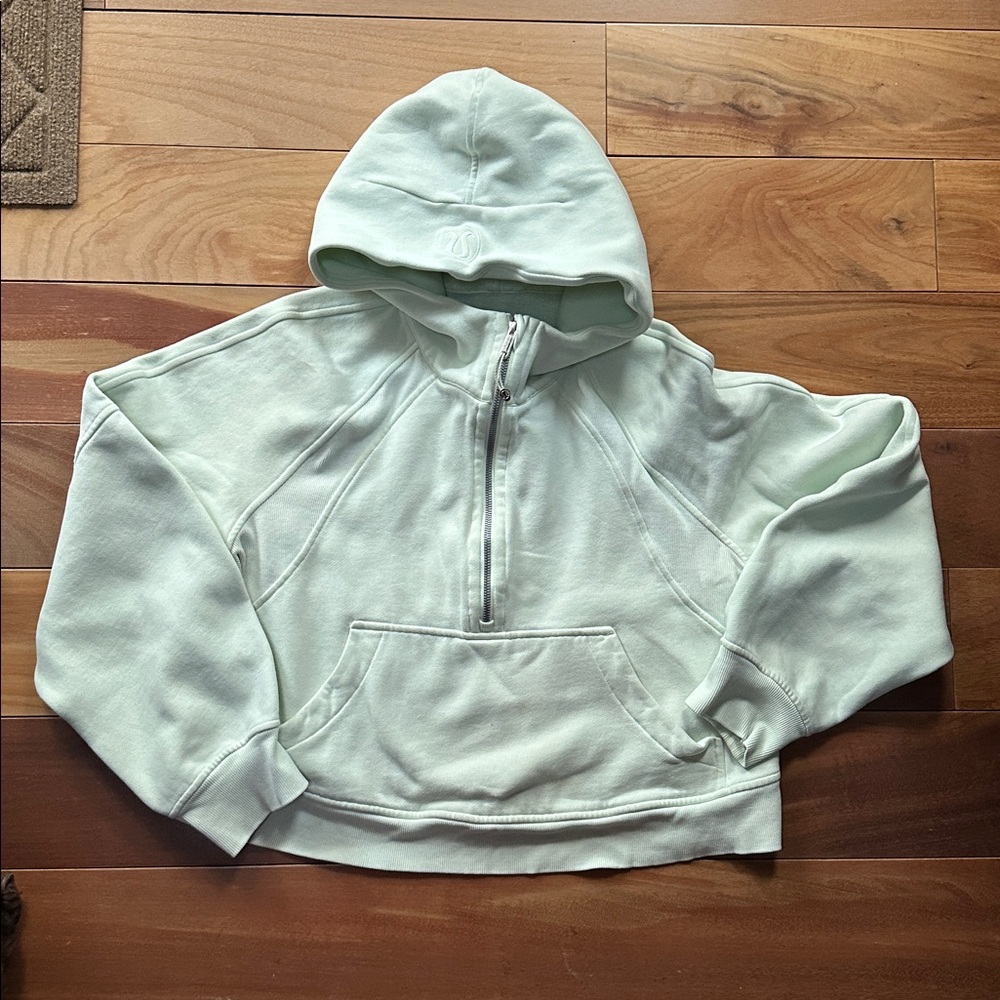 Lululemon Pale Lime/Yellow Scuba Hoodie M/L